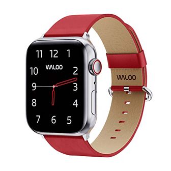 Waloo Leather Grain Replacement Band for Apple Watch