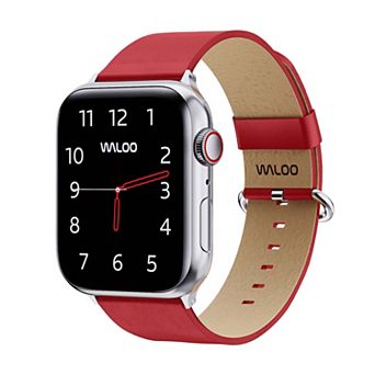 Waloo Leather Grain Replacement Band for Apple Watch