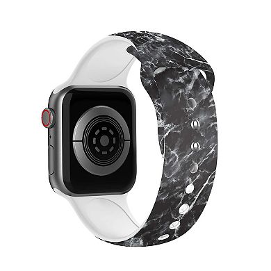 Waloo Marble Silicone Sport Replacement Band for Apple Watch