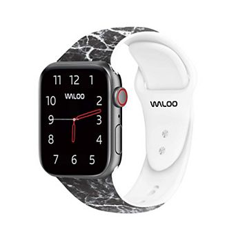 Waloo Marble Silicone Sport Replacement Band for Apple Watch