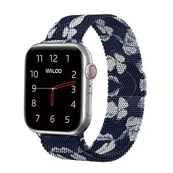 Waloo Floral Magnetic Mesh Replacement Band for Apple Watch