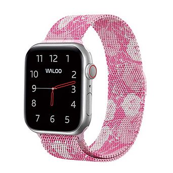 Waloo Floral Magnetic Mesh Replacement Band for Apple Watch