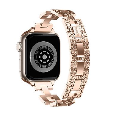Waloo Pebble Styled Metal Replacement Band for Apple Watch