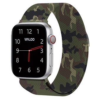 Waloo Camo Magnetic Mesh Replacement Band for Apple Watch