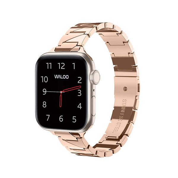 Waloo Two Tone Metal Replacement Band for Apple Watch display picture 1