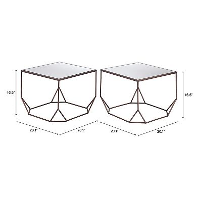 Arzon Coffee Table Set (2-Piece)