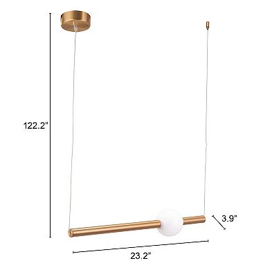 Adeo Ceiling Lamp Brass