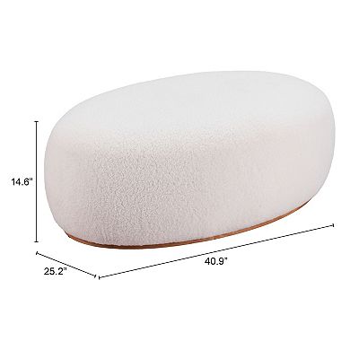 ZUO Amber Ottoman