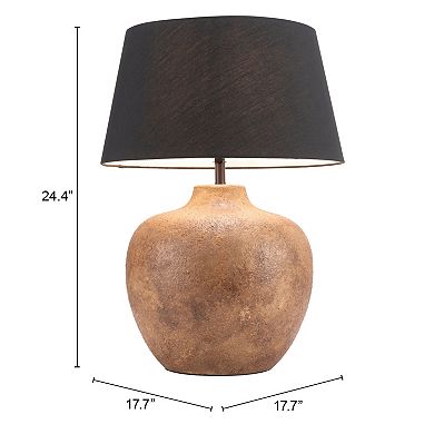 Basil Table Lamp Black