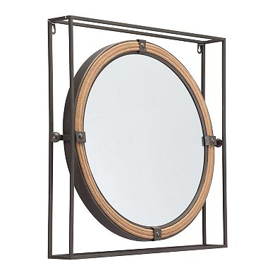Capell Mirror Antique Gray