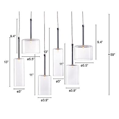 Hale Ceiling Lamp Clear