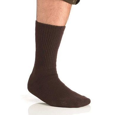 KingSize Men's Diabetic Crew Socks