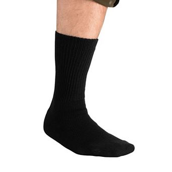 KingSize Men's Diabetic Crew Socks