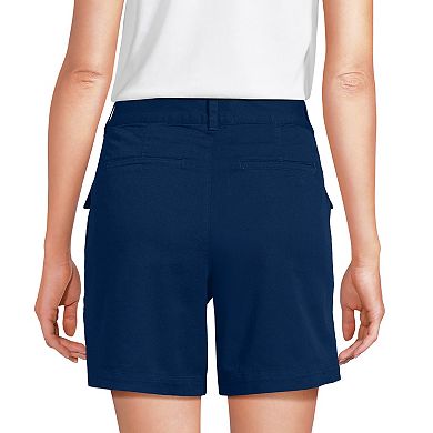Women's Lands' End Cool Fade High-Rise 7-Inch Cargo Short
