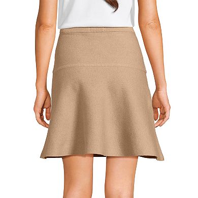 Women's Lands' End Fine Gauge Sweater Circle Skirt