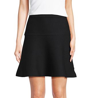 Women's Lands' End Fine Gauge Sweater Circle Skirt