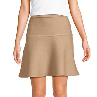 Women's Lands' End Fine Gauge Sweater Circle Skirt