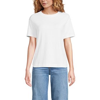 Women's Lands' End Short Sleeve Mariner T-Shirt