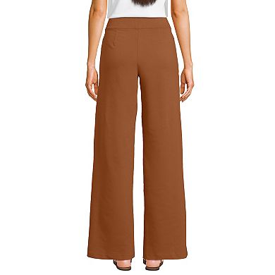 Women's Lands' End High Rise Palazzo Pants