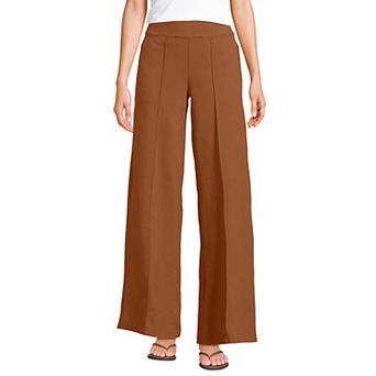 Women's Lands' End High Rise Palazzo Pants