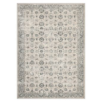 Vintage Area Rug Boho Runners Soft Dining Room Carpet Non-Slip Throw Large Rugs for Bedroom Indoor