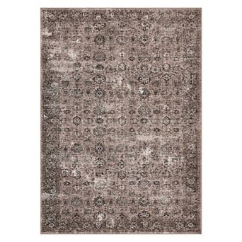 Vintage Area Rug Boho Runners Soft Dining Room Carpet Non-Slip Throw Large Rugs for Bedroom Indoor