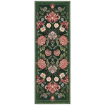 Garvee Modern Pastoral Machine Washable Area Rug Ultra Thin Non Slip for Living Room Bedroom
