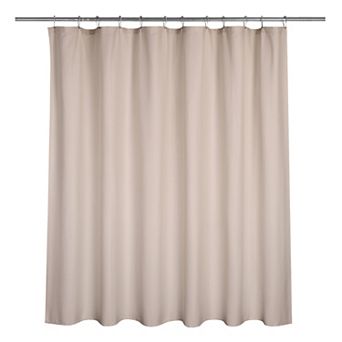 Garvee Waterproof Microfiber Shower Curtain with Embossed Dot Pattern & Eyelet Top
