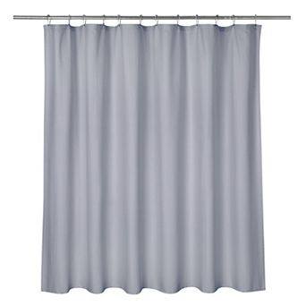 Garvee Waterproof Microfiber Shower Curtain with Embossed Dot Pattern & Eyelet Top