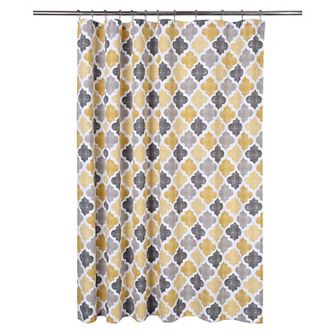 Garvee Mold-Resistant Anti-Bacterial Morocco Style Shower Curtain