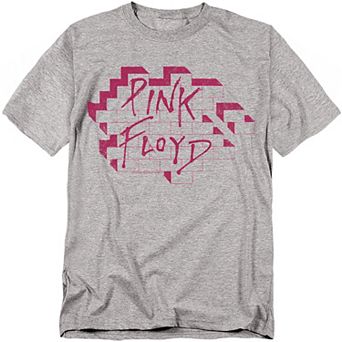 Big & Tall Pink Floyd Roger Waters Wall Logo Graphic Tee