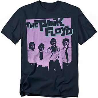 Big & Tall Pink Floyd Paint Box Graphic Tee
