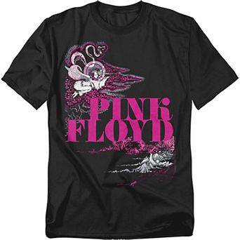 Big & Tall Pink Floyd Clouds Graphic Tee