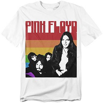Big & Tall Pink Floyd Color Bars Graphic Tee