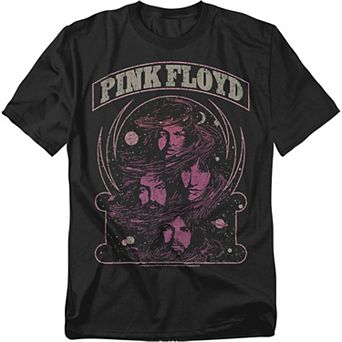 Big & Tall Vintage Galaxy Pink Floyd Graphic Tee