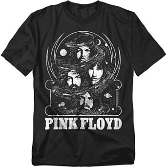 Big & Tall Pink Floyd Galaxy Group Graphic Tee