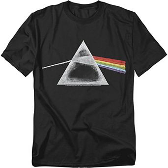 Big & Tall Pink Floyd Chalk Prism Graphic Tee