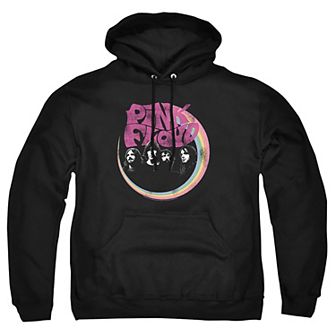Big & Tall Pink Floyd Rainbow Group Graphic Pullover Hoodie