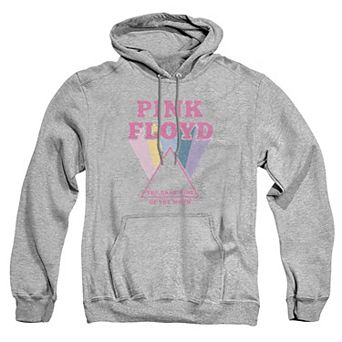 Big & Tall Pink Floyd Dark Side of the Moon Pink Text Graphic Pullover Hoodie
