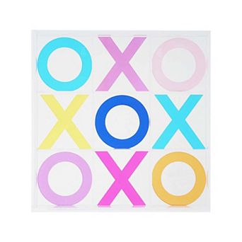 American Art Décor Acrylic Tic Tac Toe Board Game 10-Inch