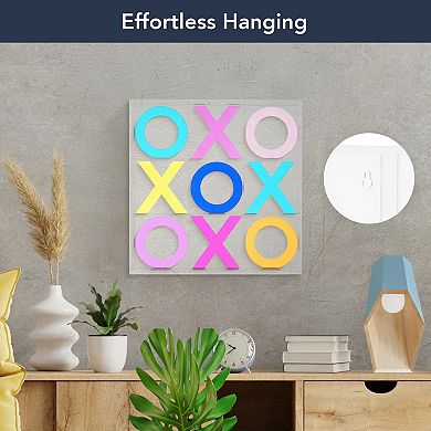American Art Décor Acrylic Tic Tac Toe Board Game 10-Inch