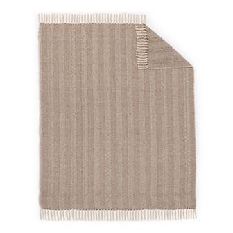 Indigo Road by Egypt Sherrod Anella Chevron Stripe Tasseled Cotton Rich Throw Blanket