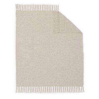 Indigo Road by Egypt Sherrod Olema Loose Weave Tasseled Linen Blend Throw Blanket