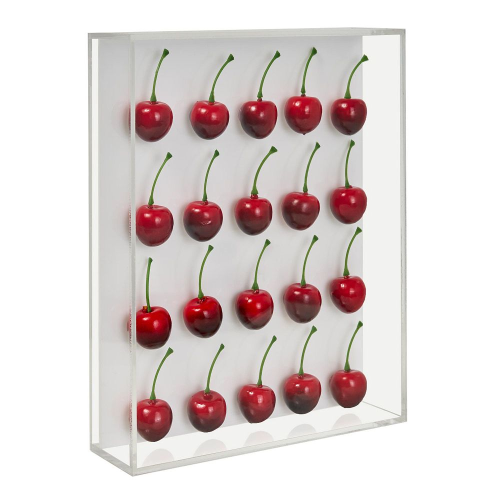 Orren Ellis Contemporary Acrylic 3D Abstract Shadow Box Wall Décor