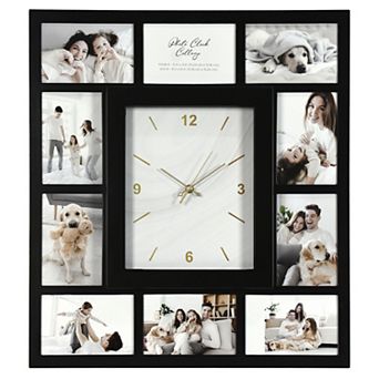American Art Décor Picture Frame Collage Clock