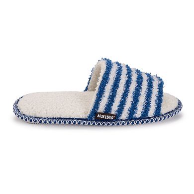 MUK LUKS Sutton Women's Open-Toed Slide Slippers