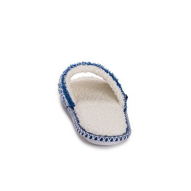 MUK LUKS Sutton Women's Open-Toed Slide Slippers