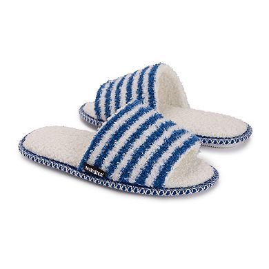 MUK LUKS Sutton Women's Open-Toed Slide Slippers