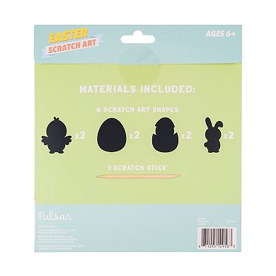 Die Cut Scratch Art Pack - Egg-tastic Edition