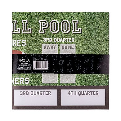 Football Pool Poster with Sticker Sheet
